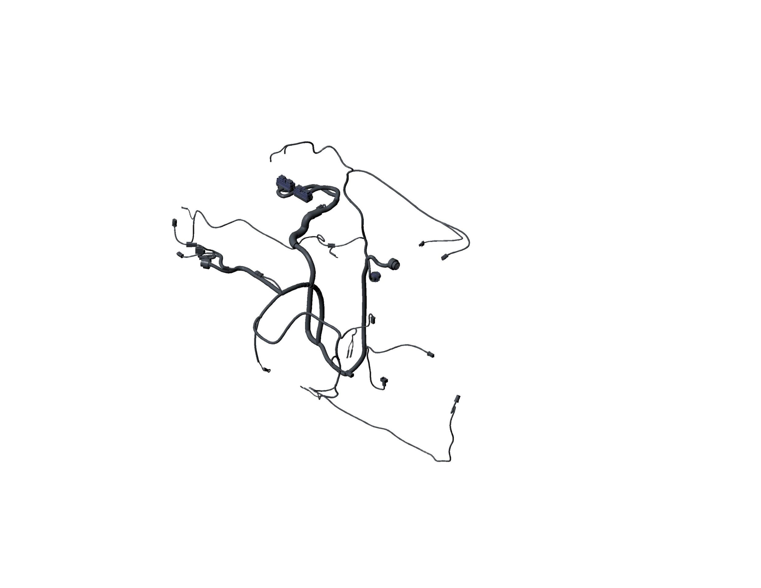 ЖГУТ ЭЛЕКТРИЧЕСКИХ ПРОВОДОВ В СБОРЕ