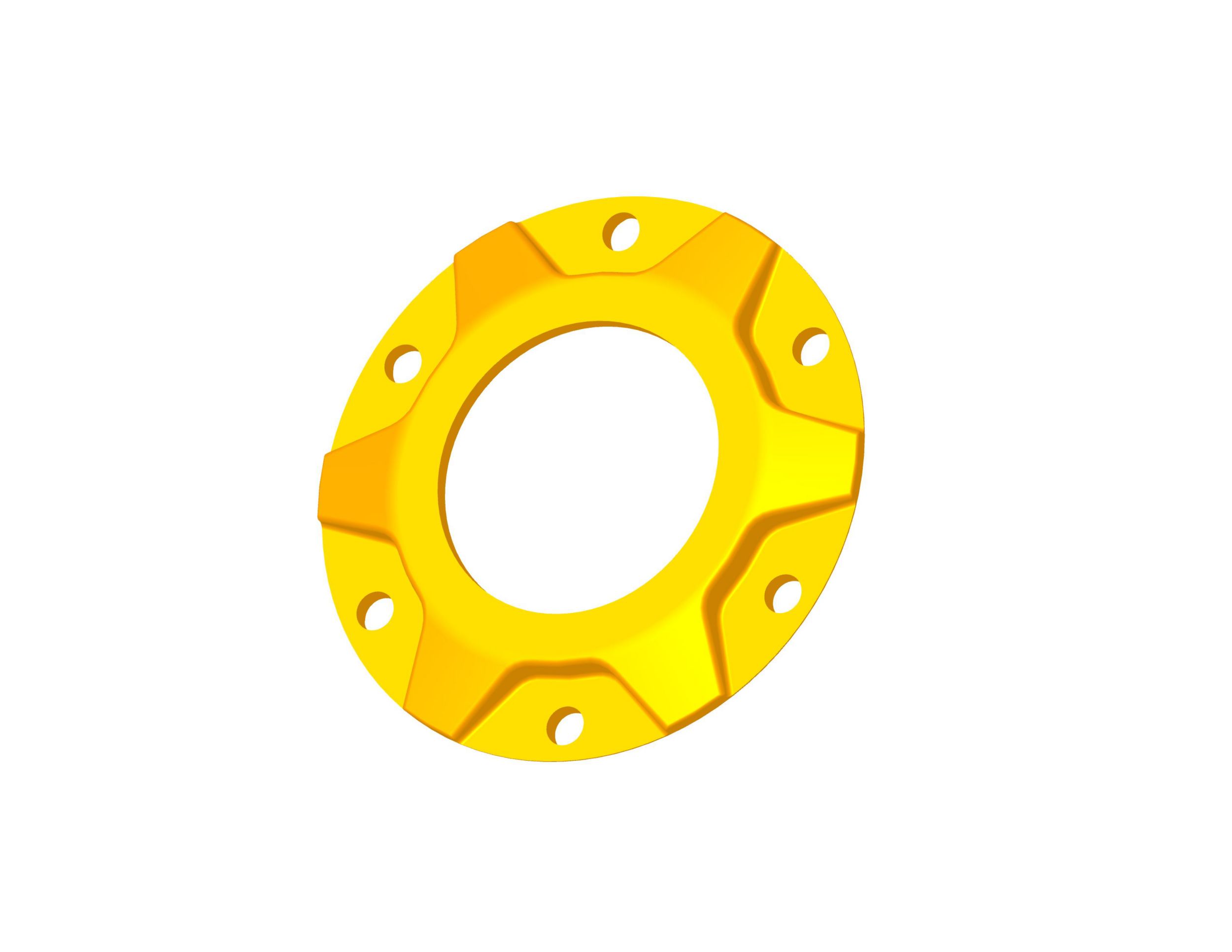 Крышка сцепного устройства шарнирного сочленения