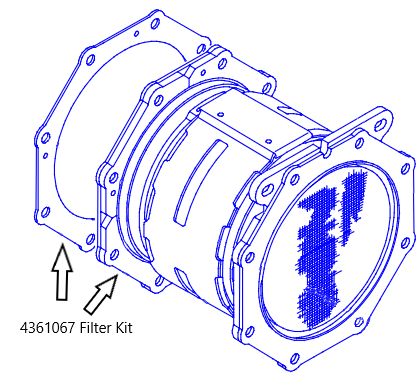 436-1067: 滤清器套件（DPF）