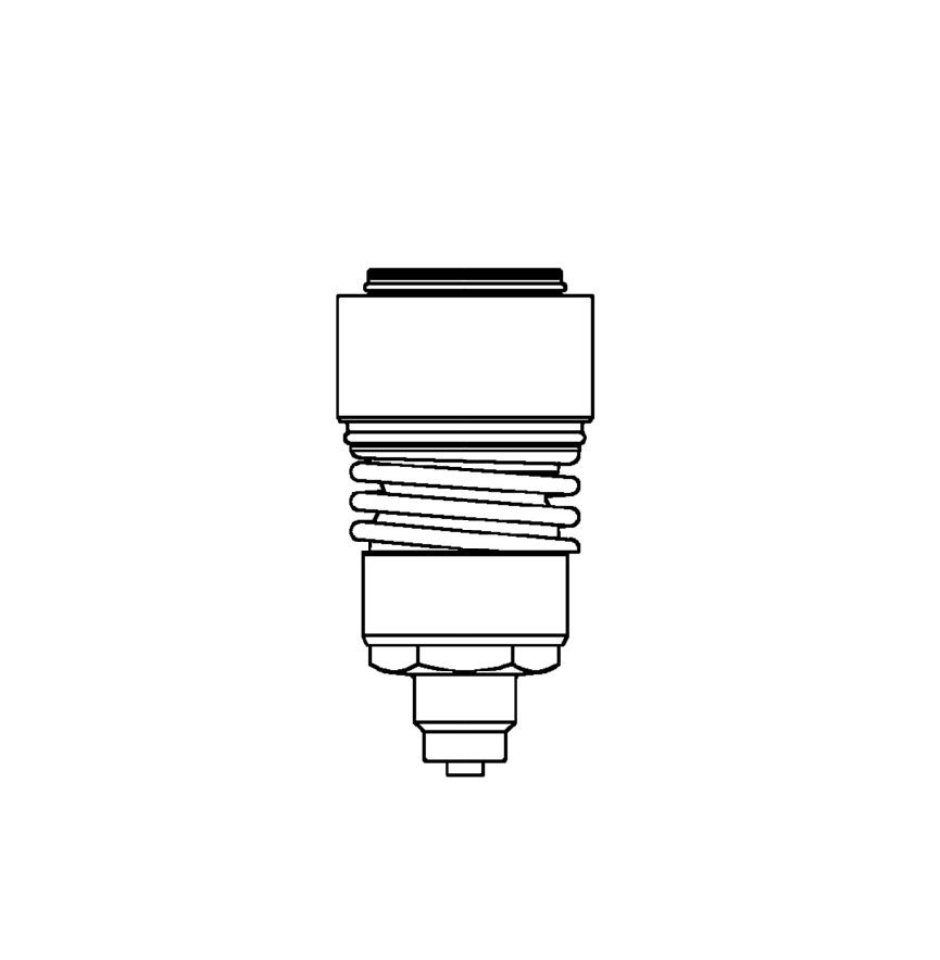 Корпус гидравлического регулирующего клапана