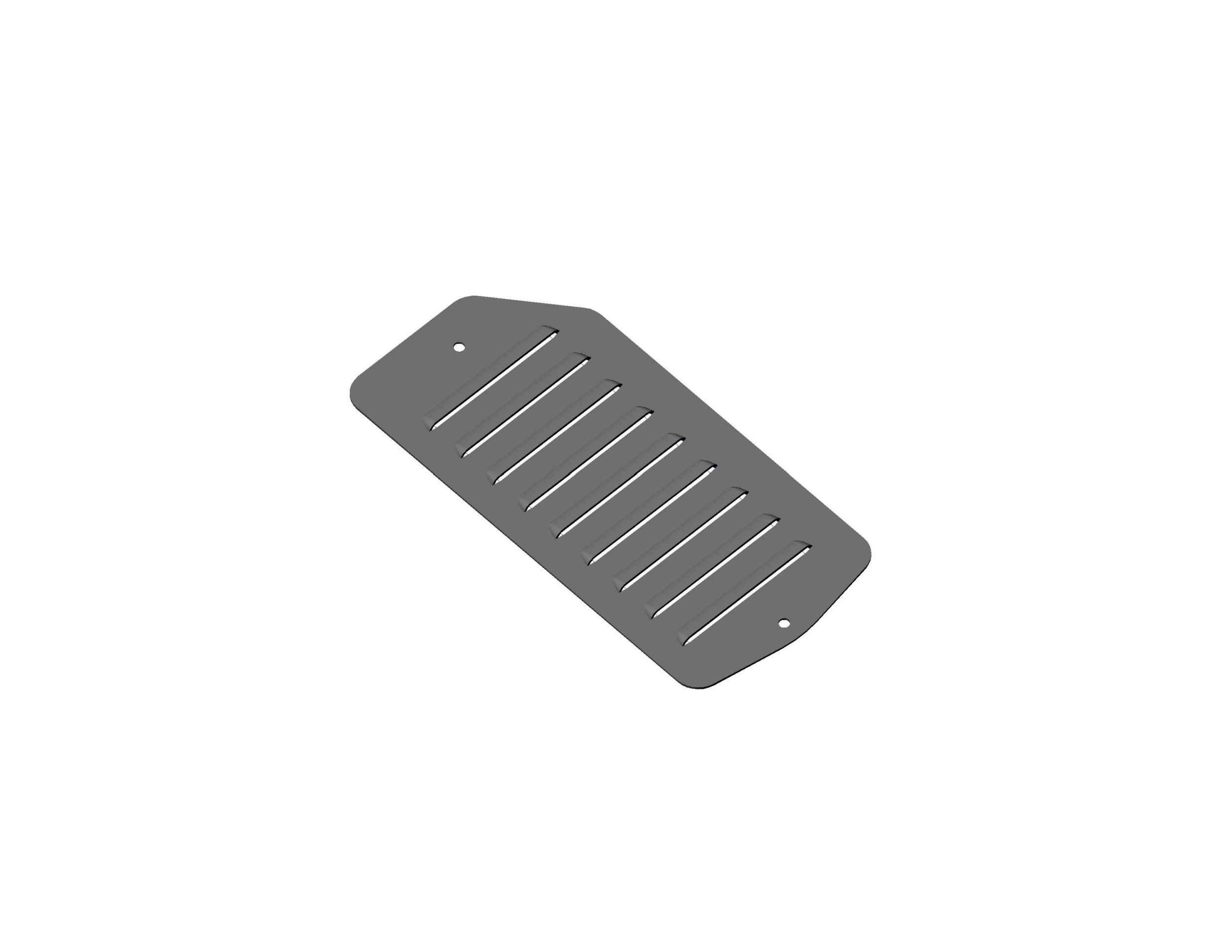 Крышка нижнего ограждения толщиной 2 мм