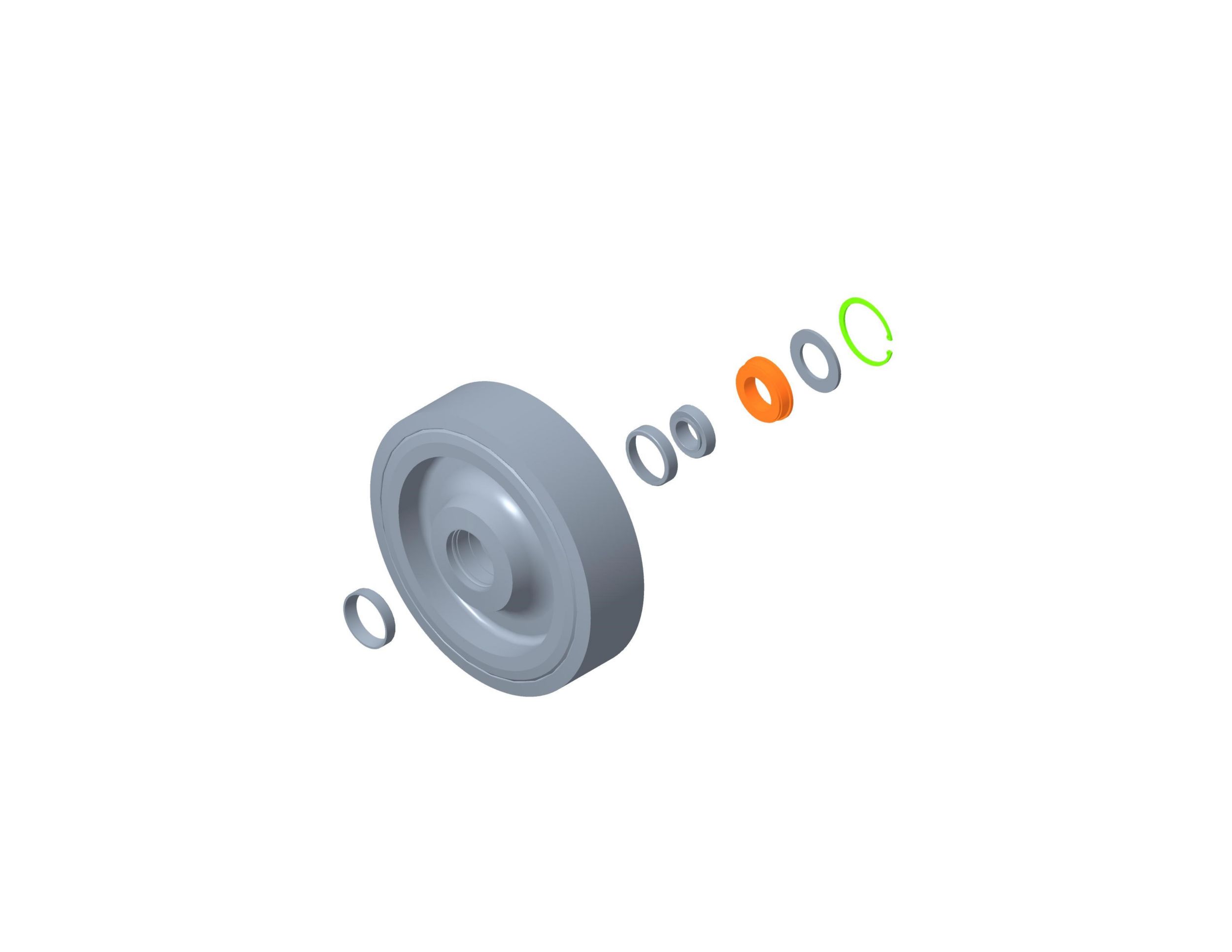 Колесо тележки