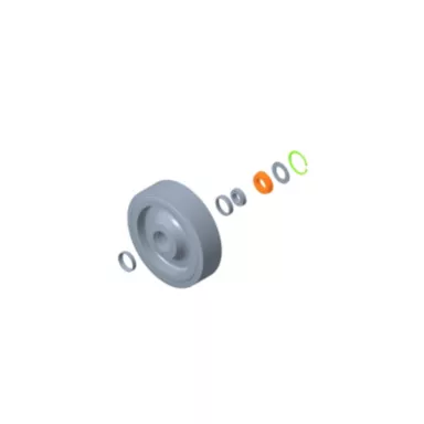 212-6628: Група візків Bogie Wheel Група