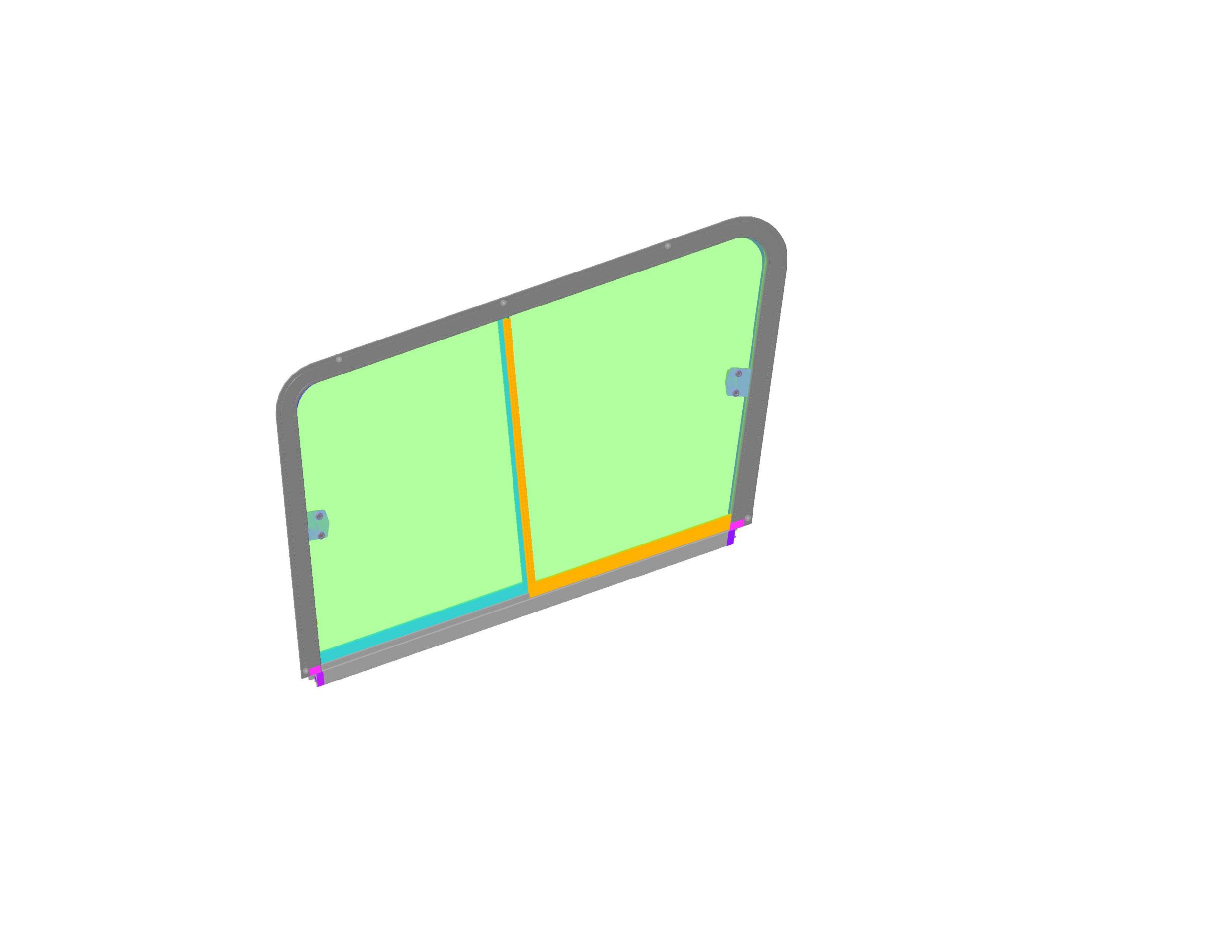 Окно в сборе