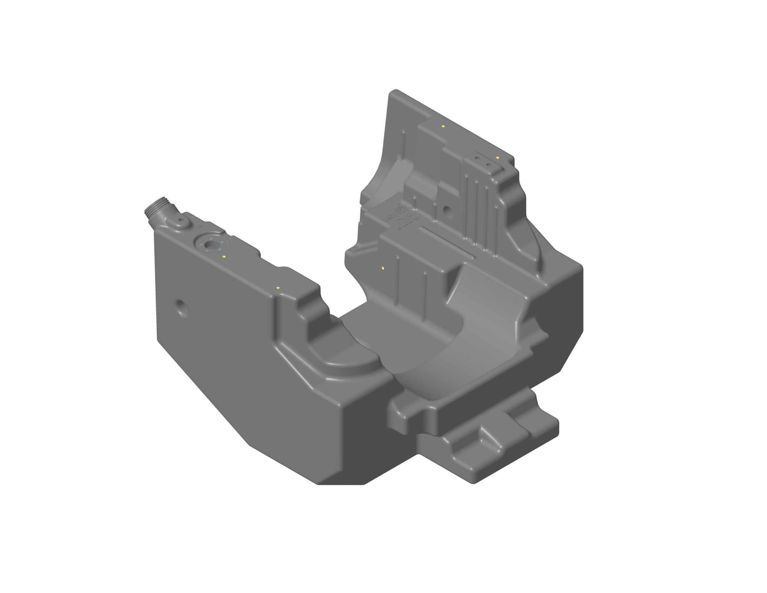Топливный бак объемом 110 л