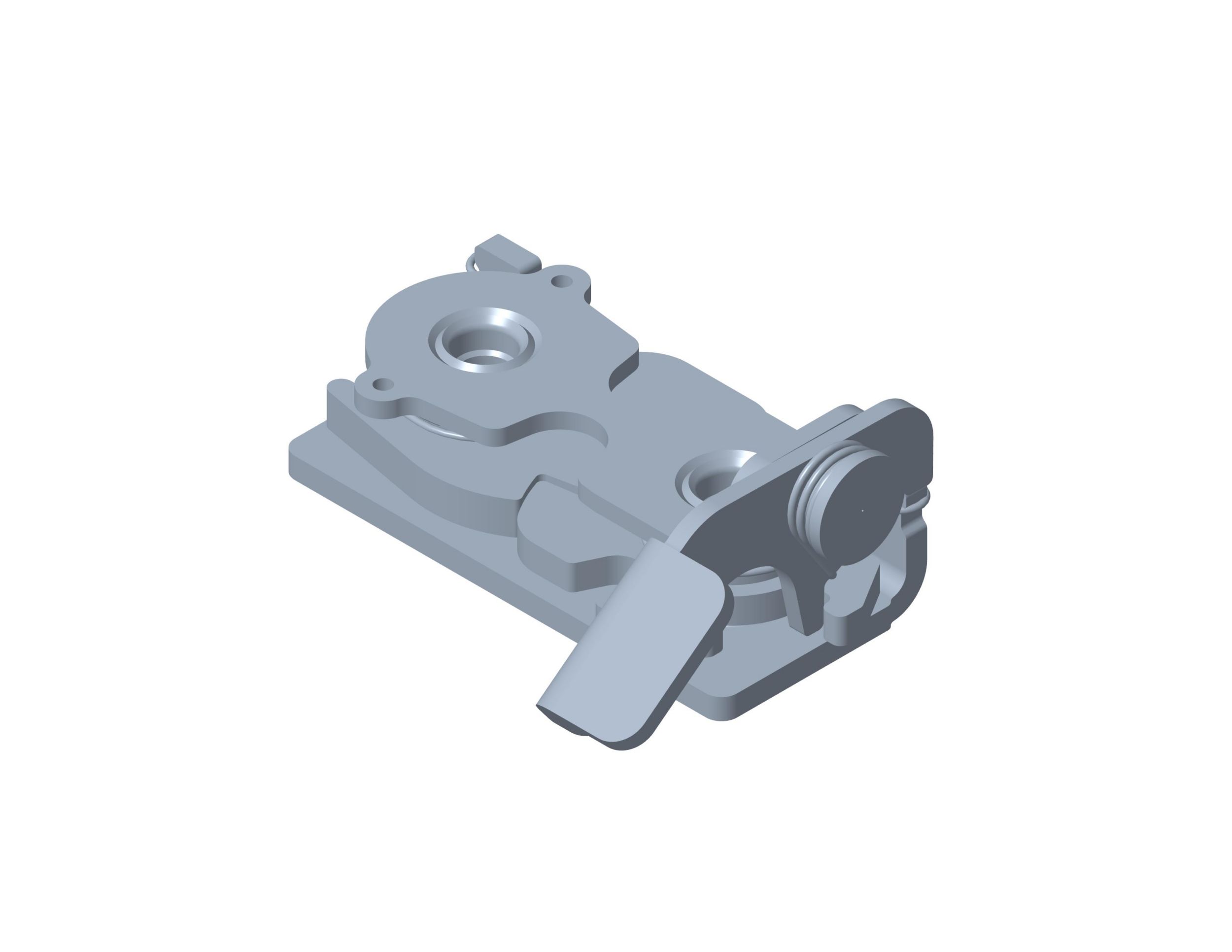 Защелка в сборе