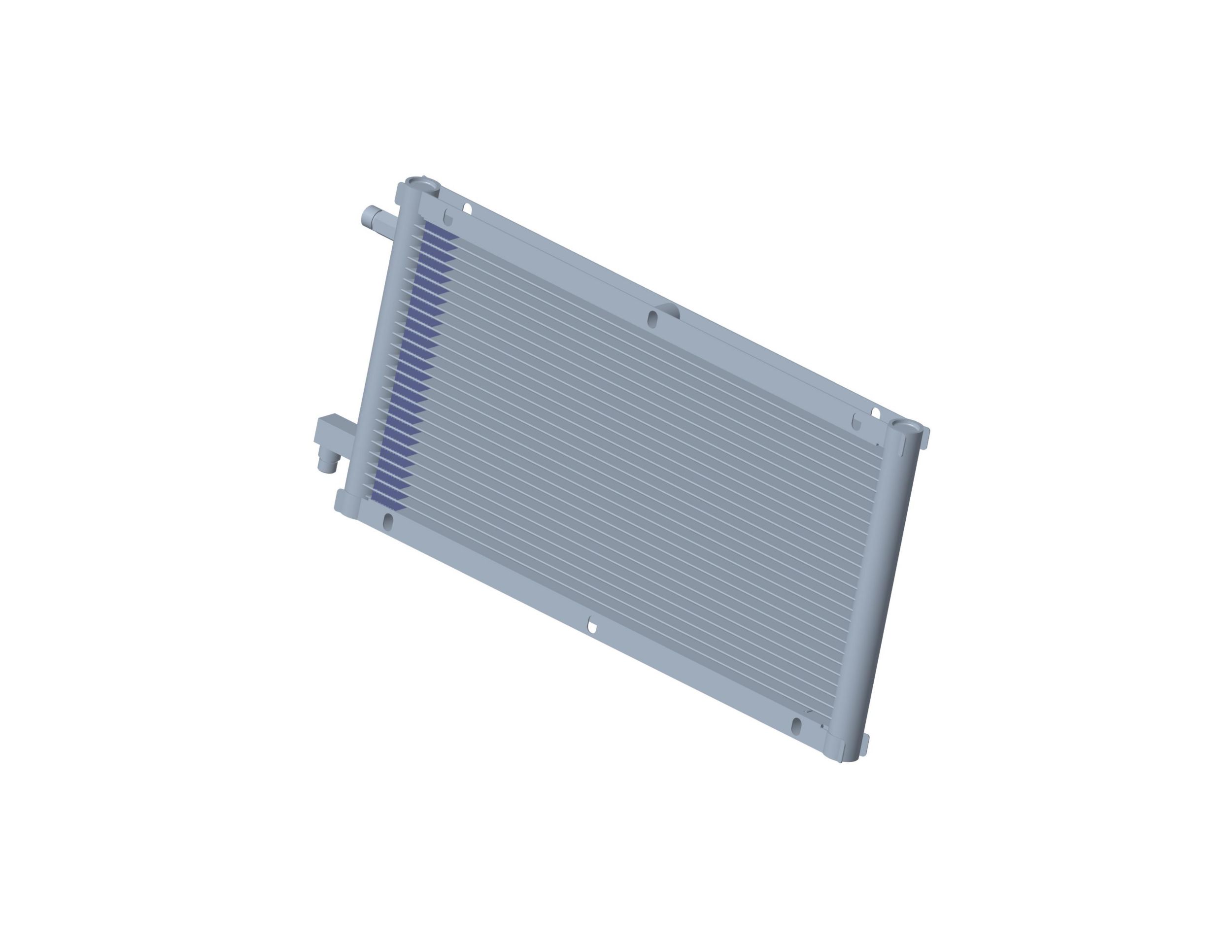 Змеевик конденсатора длиной 606,5 мм