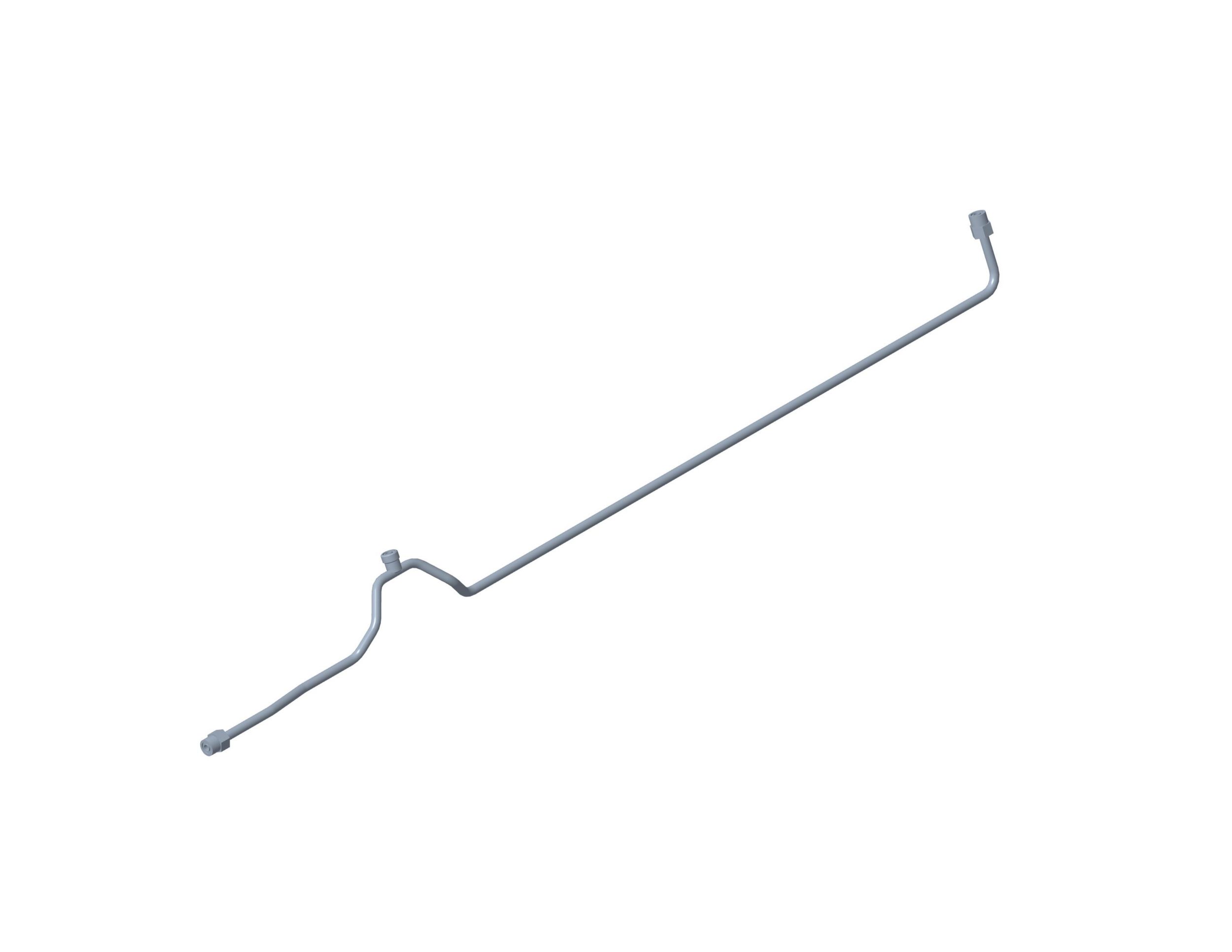 Стальная труба с многократным изгибом наружного диаметра 9,52 мм