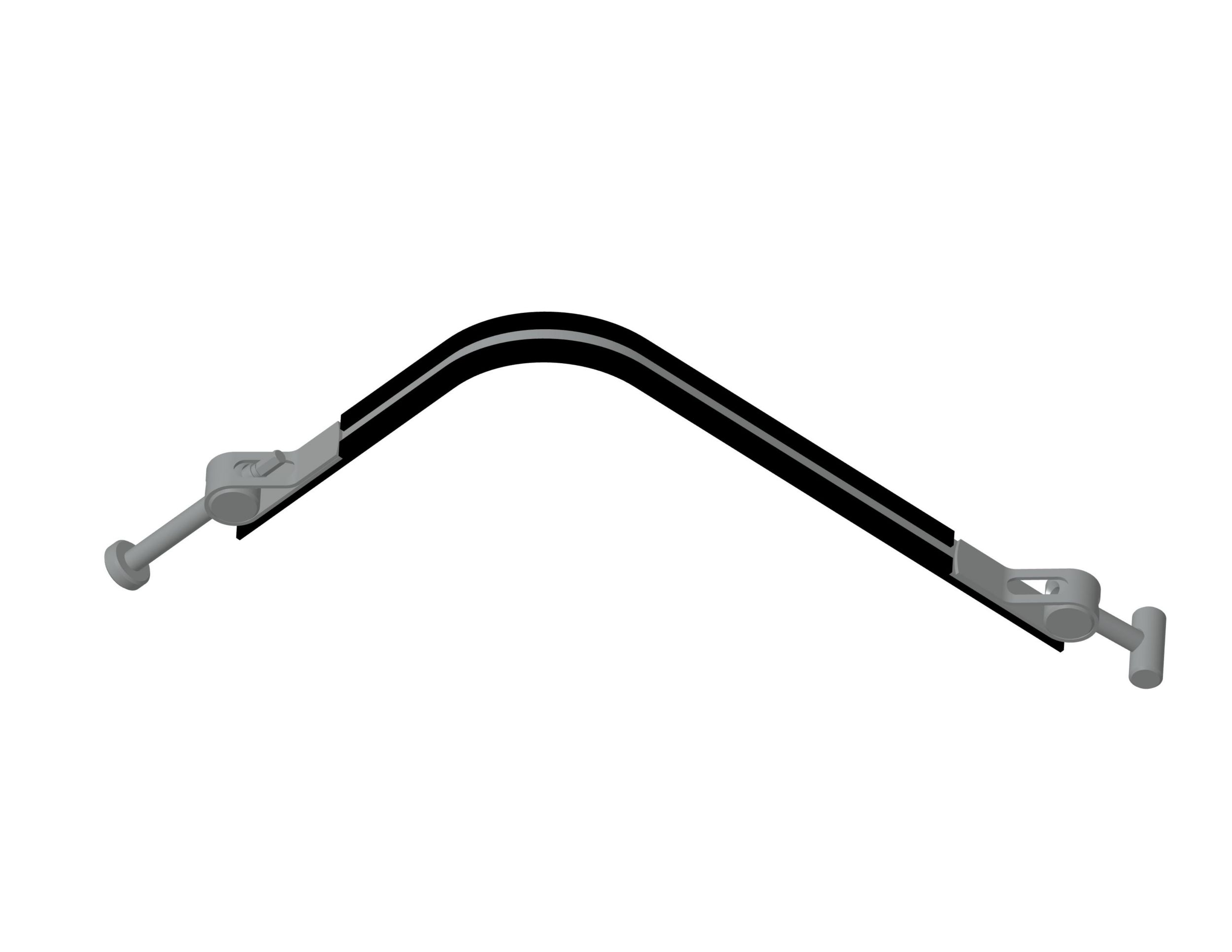 Монтажная скоба бака реагента-восстановителя