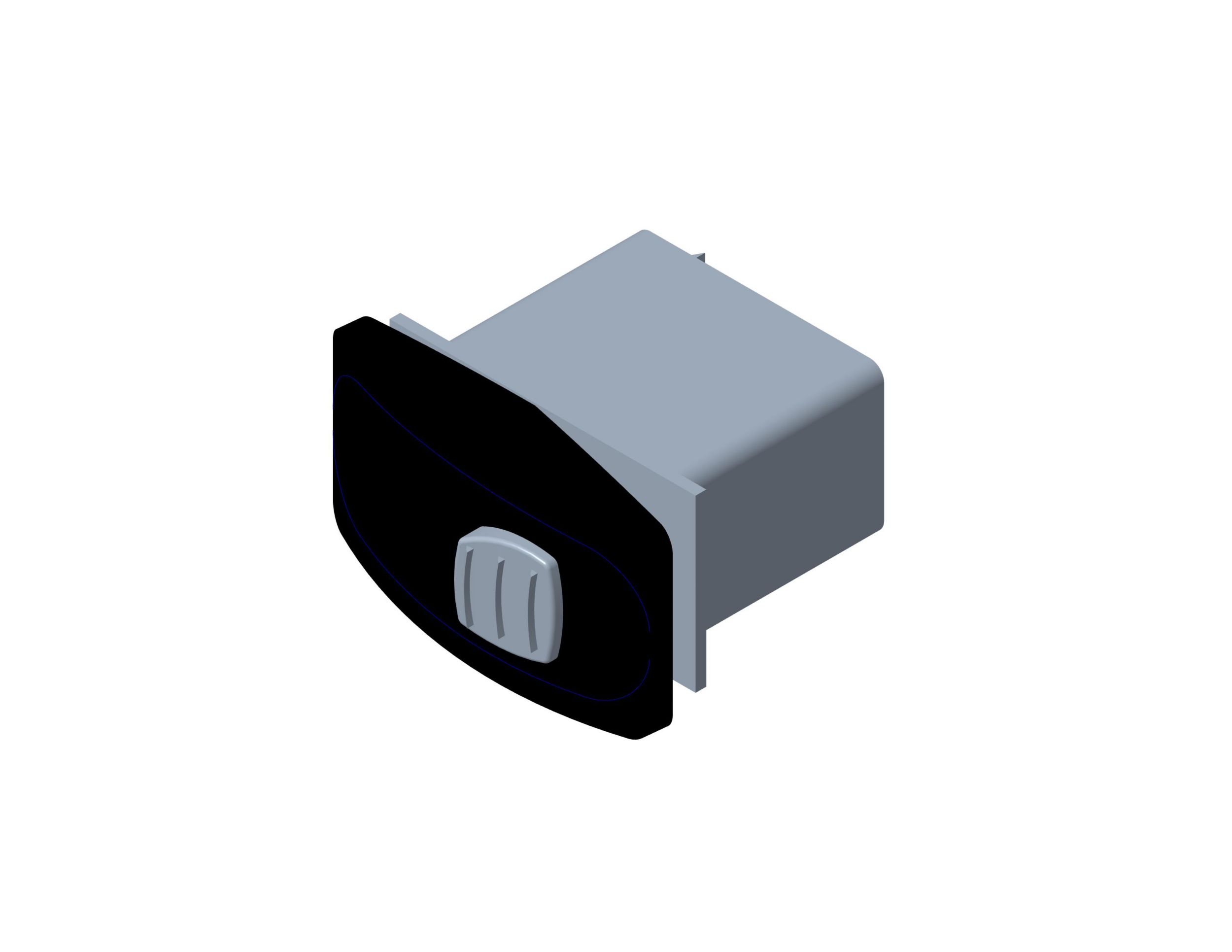 Гидравлический кулисный переключатель с тремя клеммами