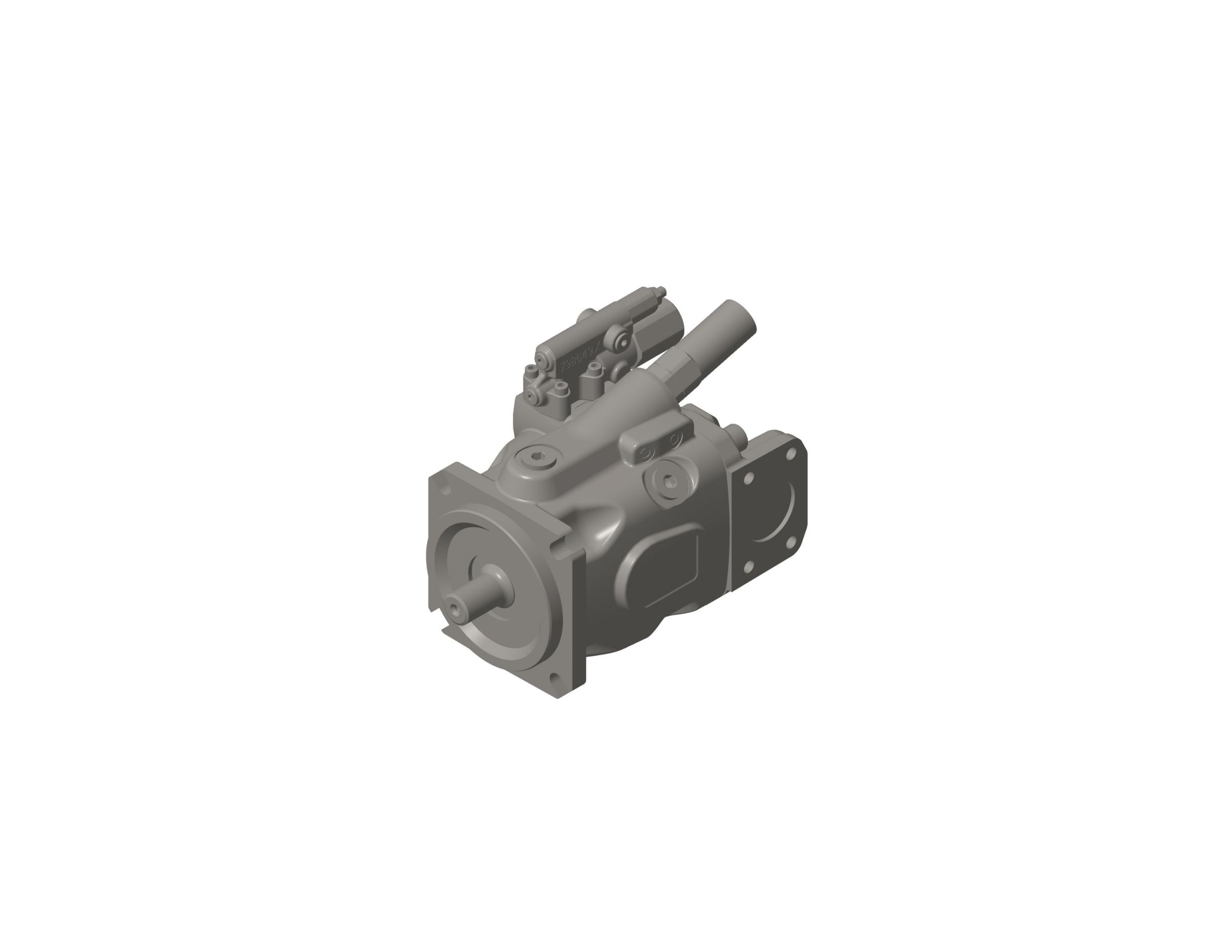 БЛОК ПОРШНЕВОГО НАСОСА B