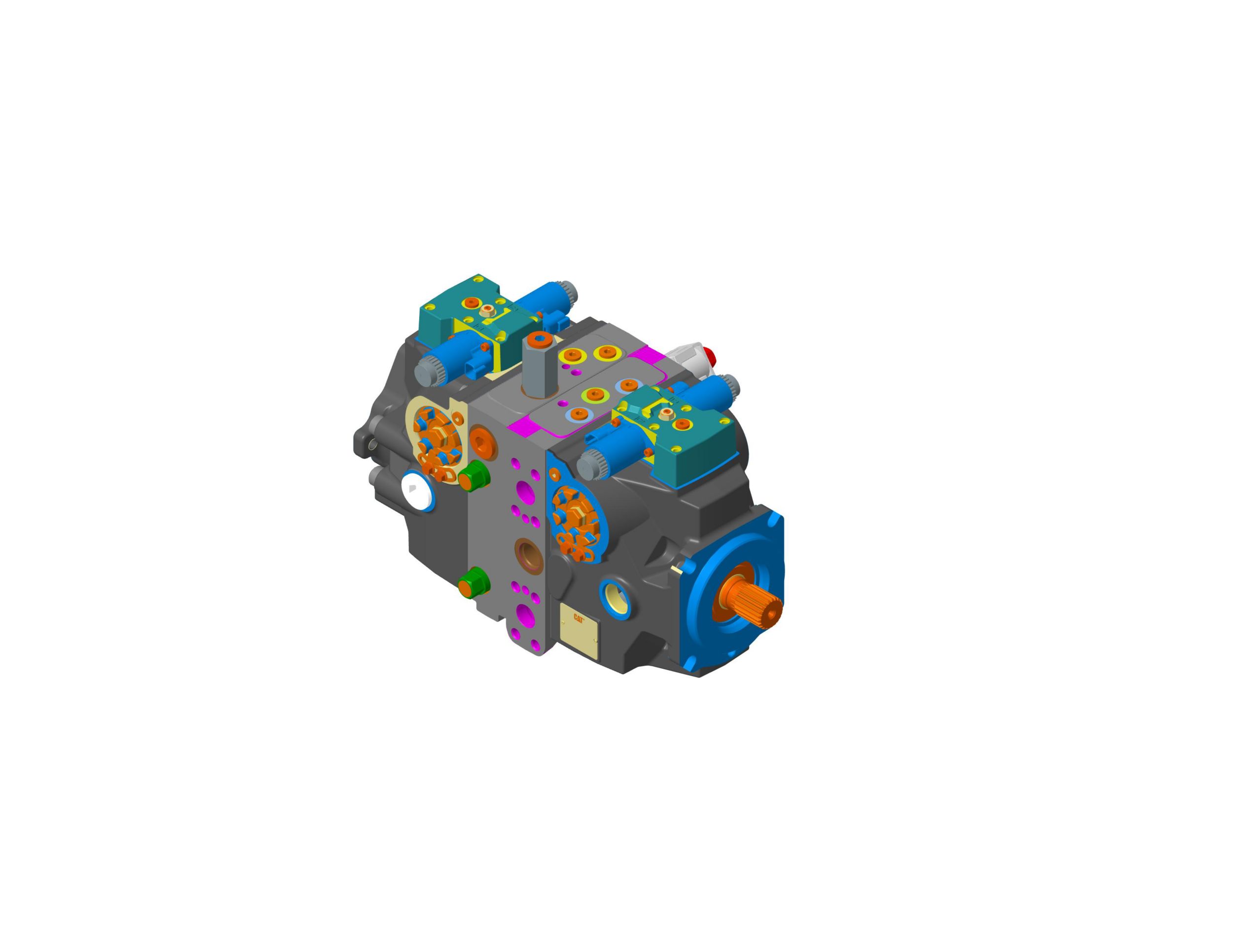 Блок поршневого насоса