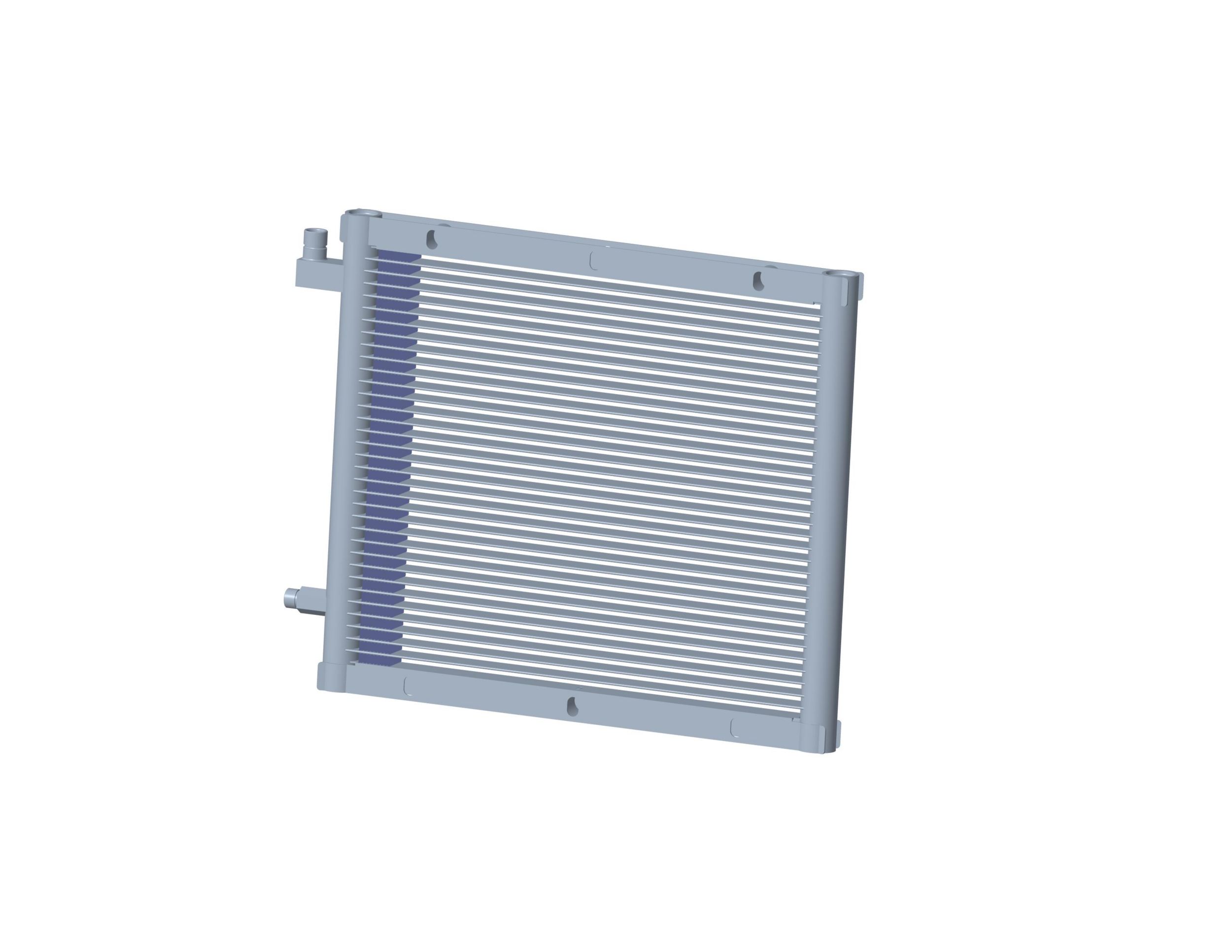552-8372: 389mm Height Condenser Coil