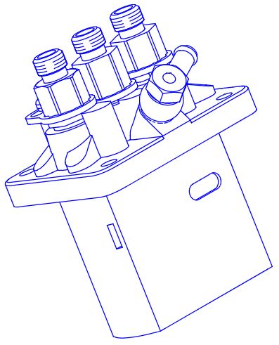 313-2039: НАСОС В СБОРЕ F IN