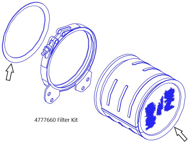 477-7660: 滤清器套件（DPF）