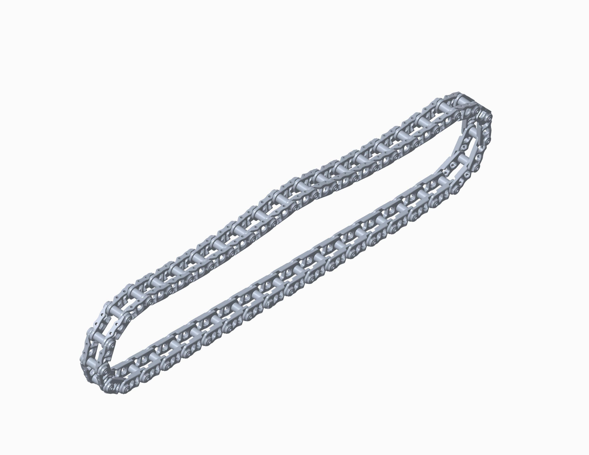 Звено гусеницы в сборе