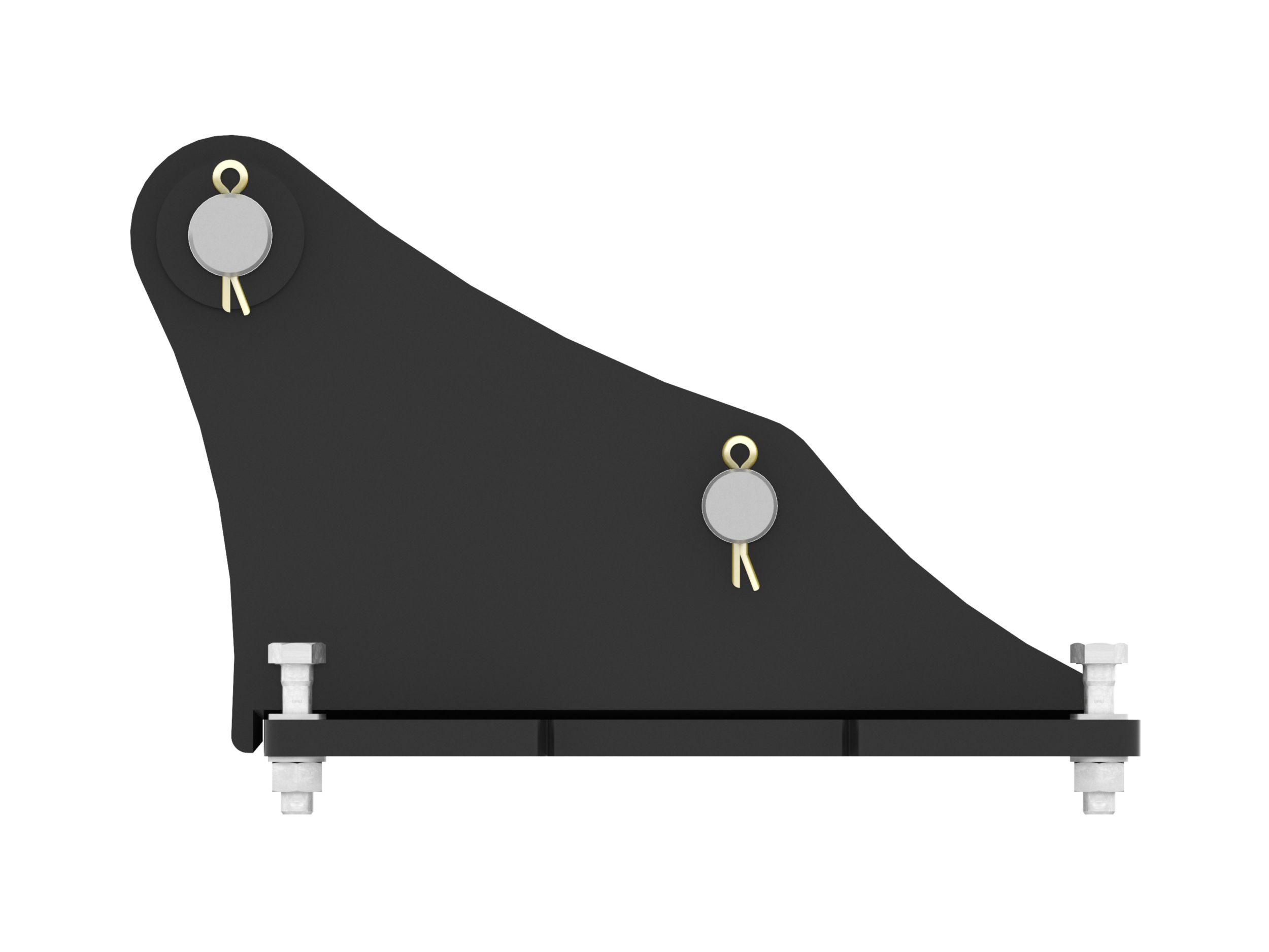 Монтажный кронштейн 45–50 мм — крепление на пальцах