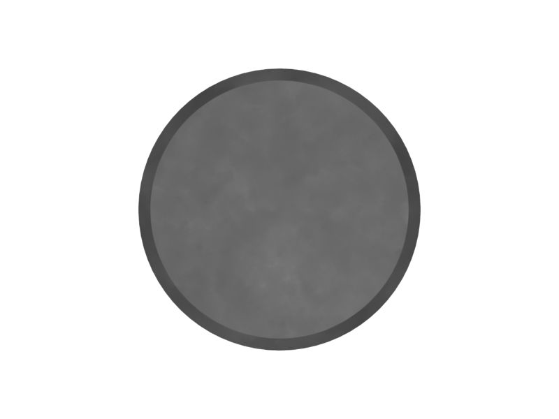 Стальной палец с поперечным отверстием, наружный диаметр 49,87 мм