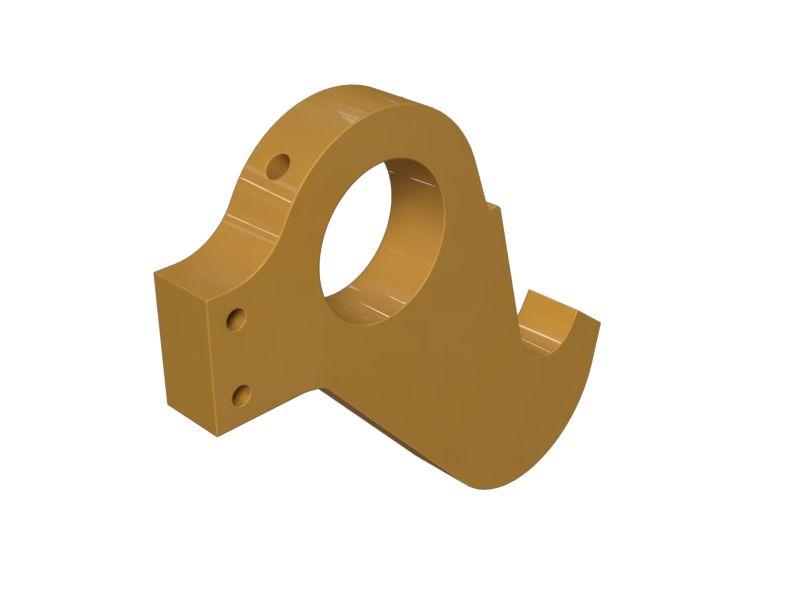 Опорная пластина транспортного замка толщиной 25 мм