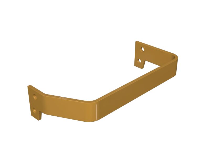 Монтажный кронштейн L-образной формы толщиной 5 мм