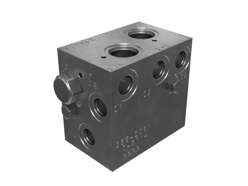 КРЕПЛЕНИЕ БЛОКА КЛАПАНА