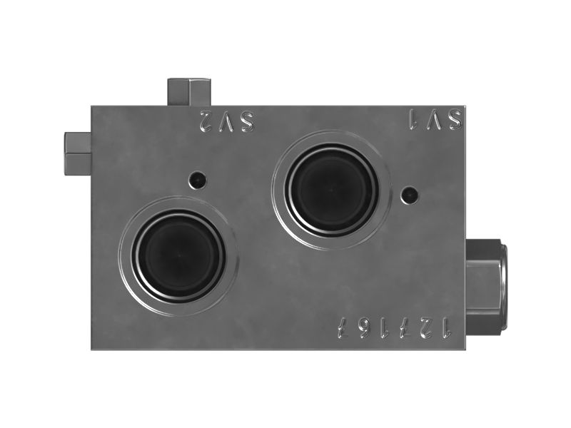 КРЕПЛЕНИЕ БЛОКА КЛАПАНА