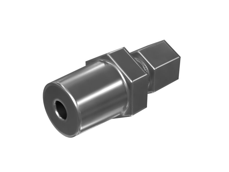 Прямой трубный разъем 1/8-27 NPTF X 3,18 мм