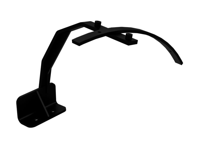 Кронштейн в сборе, левый