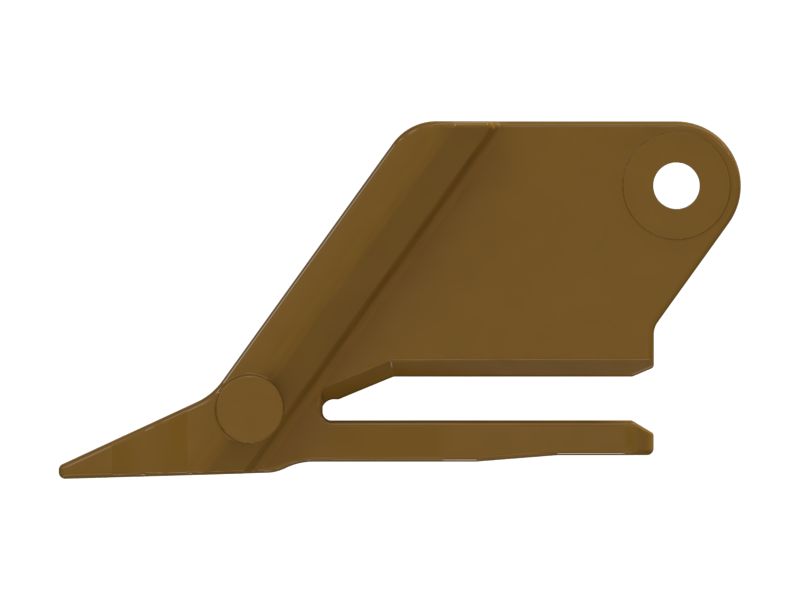 Левый зуб ковша обратной лопаты