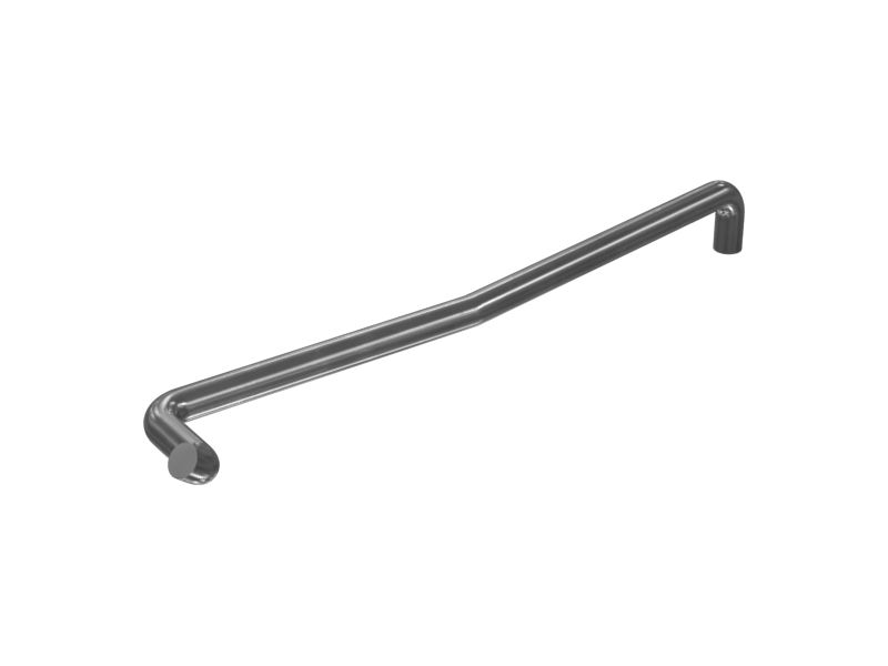 Цельный шток из стали с несколькими изгибами