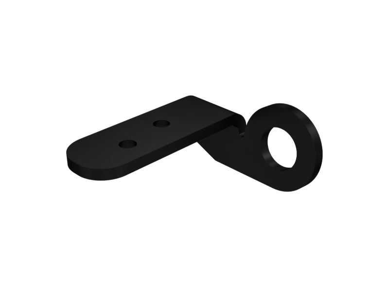 610-9284: Auxiliary Hydraulic Lines Mounting Bracket