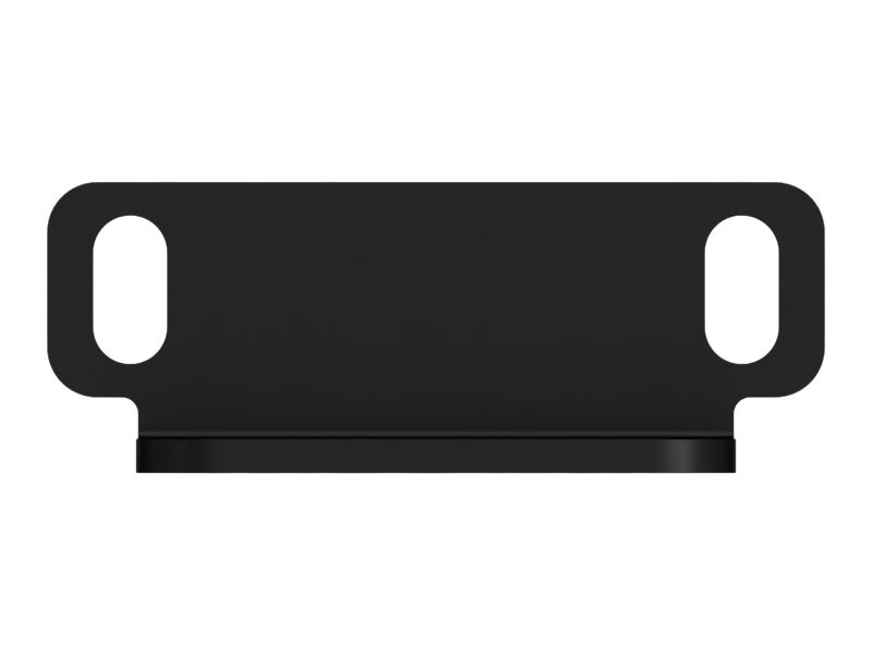 Пластина с двумя прорезями для болтов толщиной 4 мм