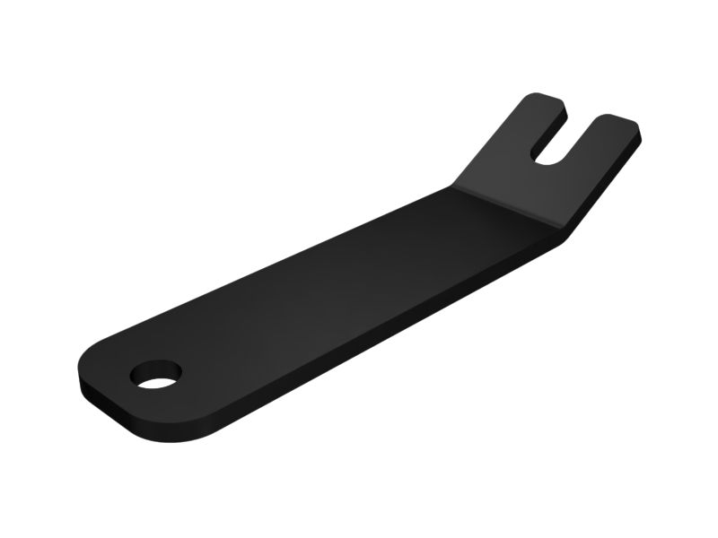 Опорная пластина капота толщиной 4 мм