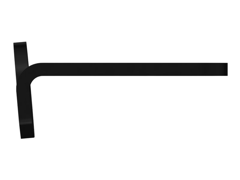 Auxiliary Hydraulic Lines Mounting Bracket