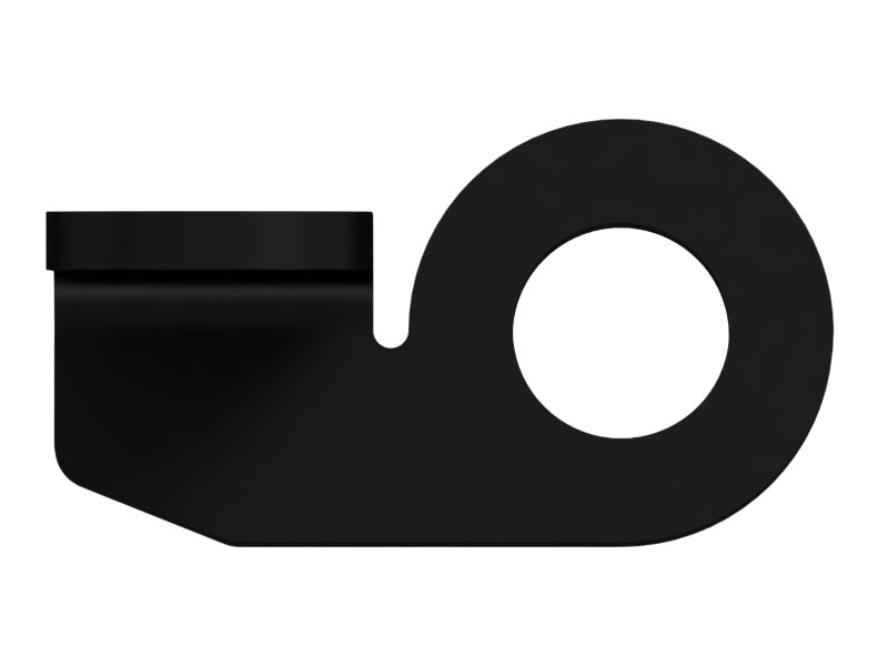 Auxiliary Hydraulic Lines Mounting Bracket