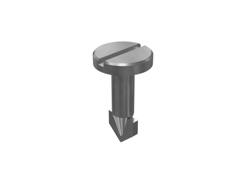 Крепежная деталь с прямым парезом