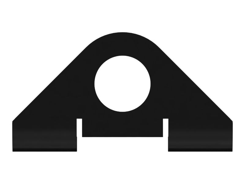 Кронштейн прокладки гидролиний толщиной 8 мм