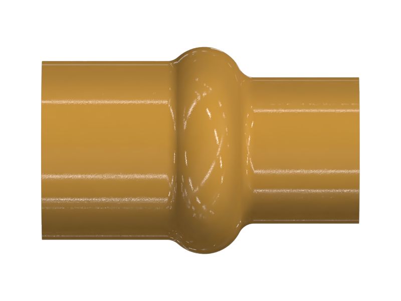 Центральный раструбный шланг с гибкими сочленениями с внутренним диаметром 50,40 мм