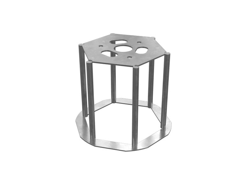 Держатель рамы поворотной щетки