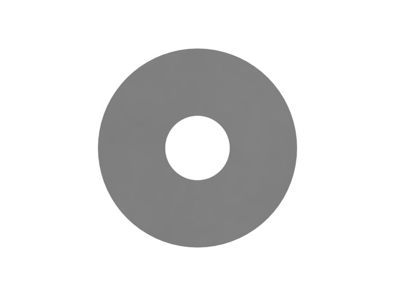 Плоская шайба толщиной 1,5 мм