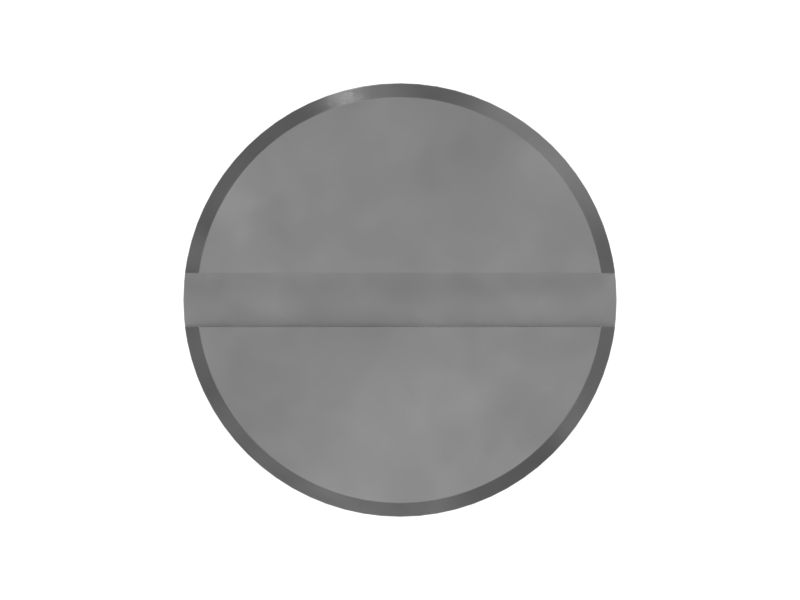 Крепежная деталь с прямым парезом