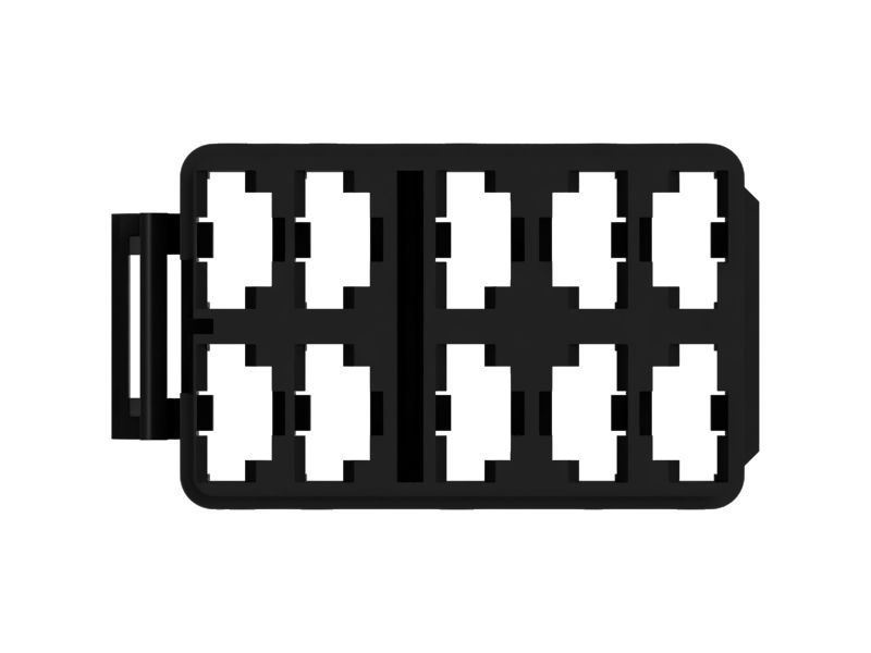 10-контактный гнездовой разъем