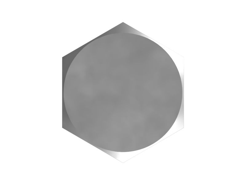 Заглушка с шестигранной резьбой 9/16-18