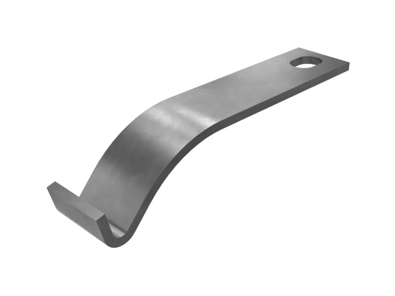 Двухкомпонентный зажим с защелкой с внутренним диаметром 127,00 мм