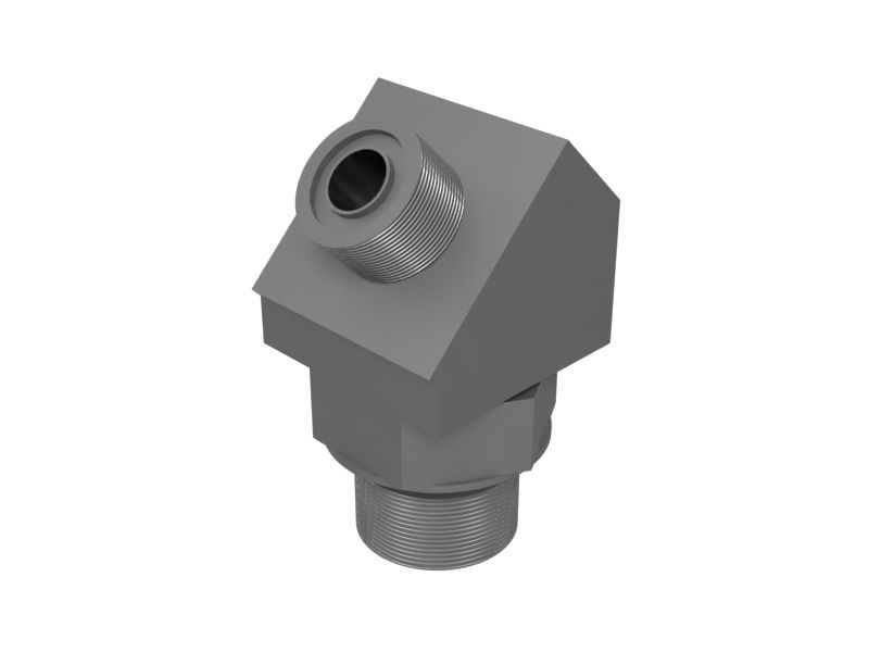 Переходной коленчатый патрубок топливного клапана