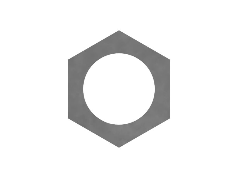 Гайка дросселя с резьбой 1-7/16-12