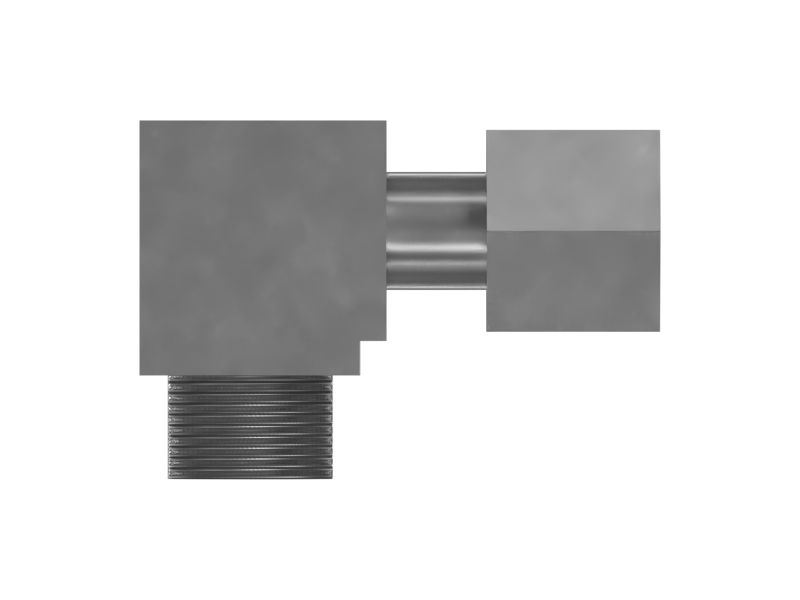 Переходной коленчатый патрубок жидкостной системы