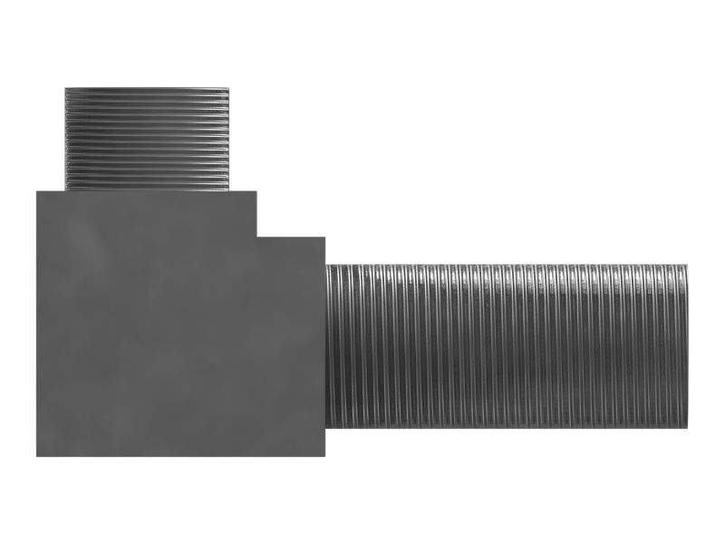 Переходной коленчатый патрубок