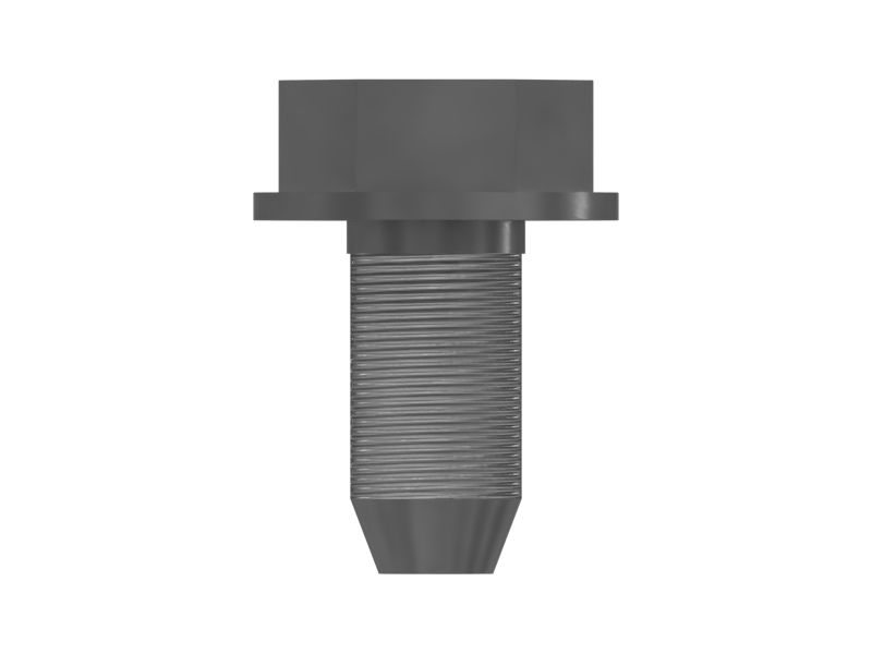 Винт с буртиком под шестигранной головкой с резьбой № 8-32