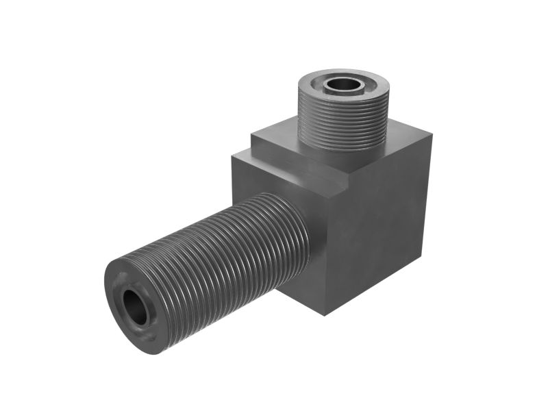 Переходной коленчатый патрубок